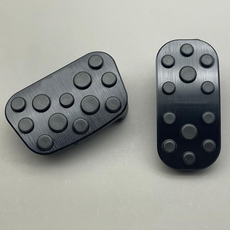 TADOKAPATU AQA-JTB Pedal Cover for Toyota New Aqua, Scratch Resistant, Stain Resistant, Stylish, Easy