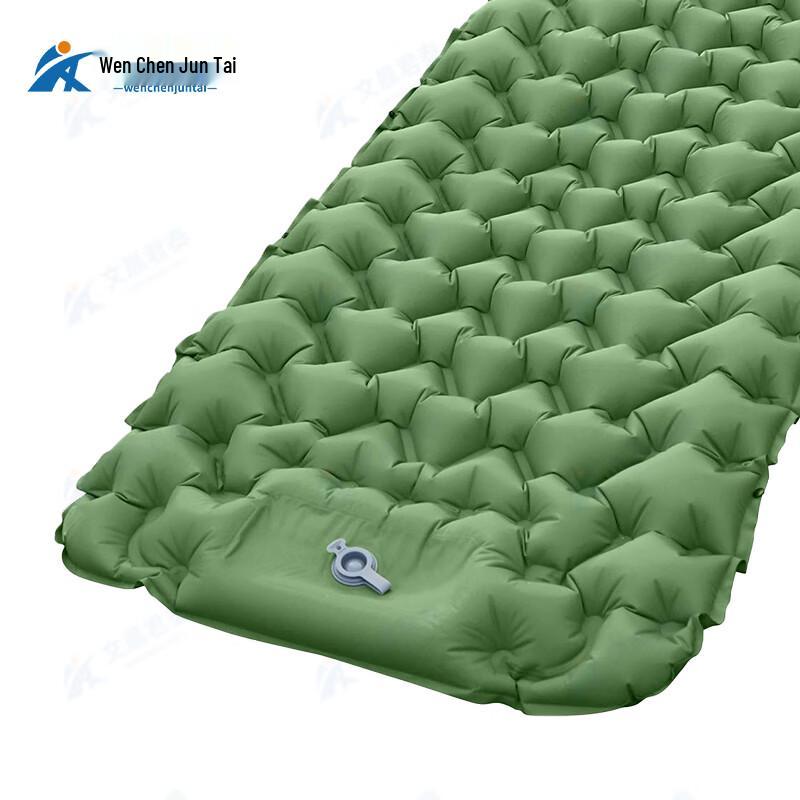 Foot-Pump Single Inflatable Camping Mat