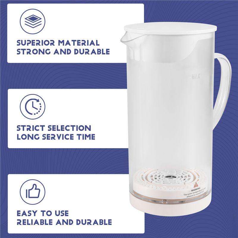 AEE4-1100ML Hydrogen Water Kettle USB Hydrogen Rich Water Generator Kettle Ionized Alkaline Water Electrolysis Pitcher