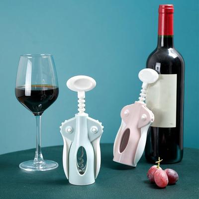 Bottle Opener Comfortable Grip Non-Slip Reusable Manual Spiral Design Wine Opener Wine Cork Remover Home Supply