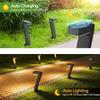 1/4/6 Stück Solar LED Licht Gartenleuchten Außenbeleuchtung IP65 Wasserdicht Rasenweg Scheinwerfer für Hof Einfahrt Gehweg Terrasse Dekoration