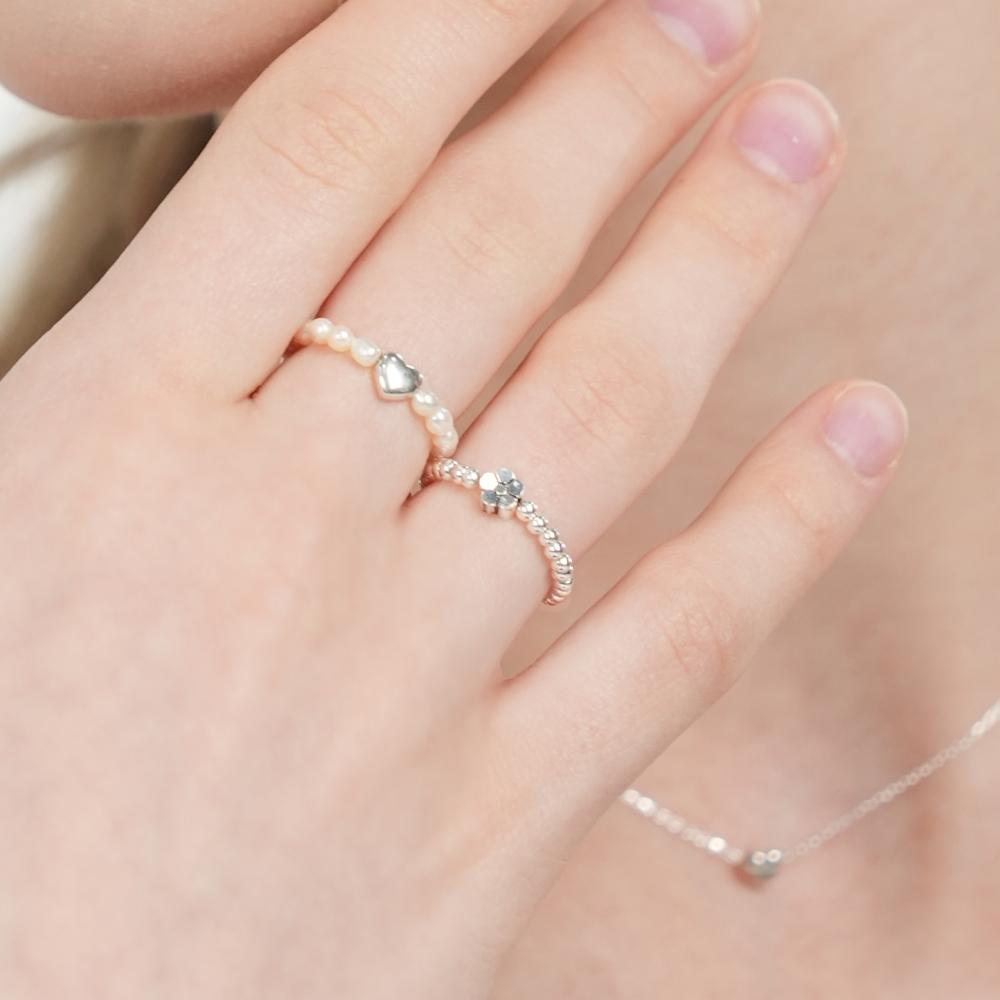 Bonbeau Mini Motif Silverball Ring 2Mm