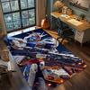 Gundam Anime Mecha Robot Rug Carpet Large Area Rug Non Slip Washable Floor Mat Gamer Room Bedroom Home Decor