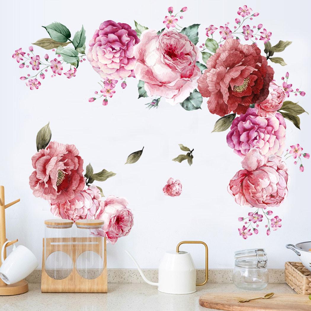 

Art Nursery Wall Sticker Decals Flowers Home Background