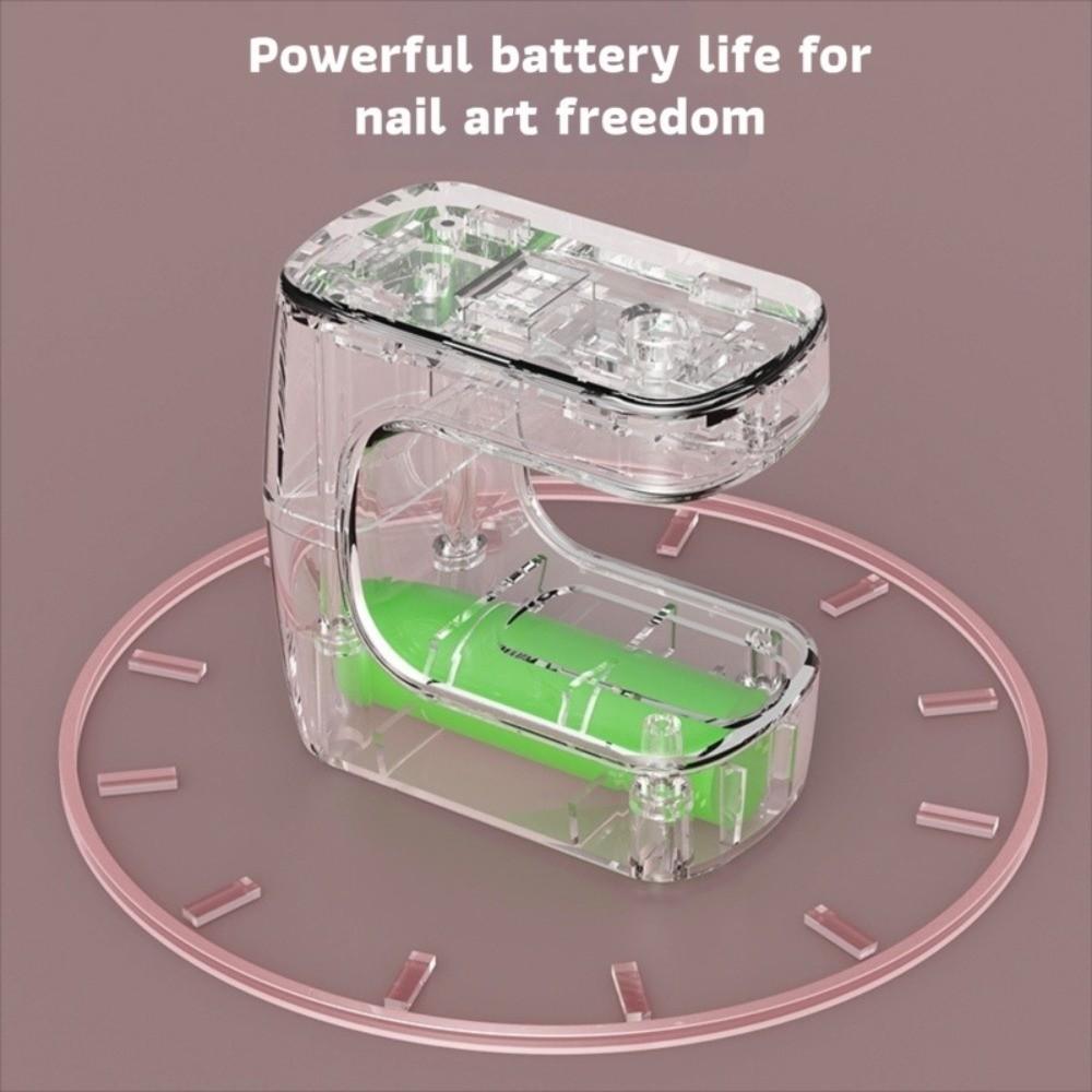 UV LEDs Nail Drying Lamp USB Rechargeable Flash Curing Lamp Mini UV Nail Care Lamp  Gel Nail
