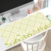 Green Matcha Mouse Pad Gaming XL New HD Mousepad XXL Desk Mats Carpet Natural Rubber Office Computer Mouse Mat Desktop Mouse Pad