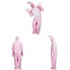 Pink Bunny Costume For Adults With Polyester Material For Cosplay And Halloween Parties