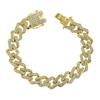 Accessories, set with colorful rhinestones Cuban exaggerated bracelet bracelet