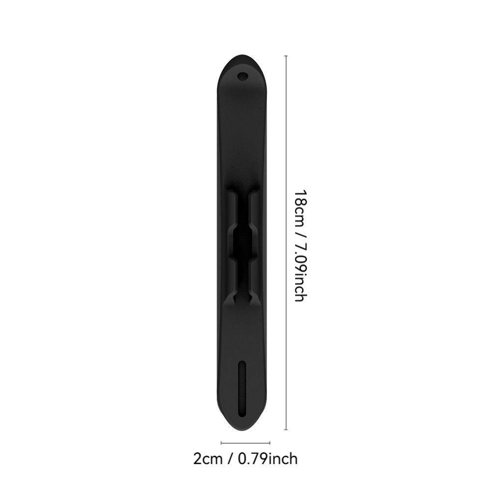 Silikon-Stifthalter Selbstklebend Anti-Verlust Tablet-Touch-Stift-Schlitz Flexibel Multifunktional für Stift 1. Generation/2. Generation