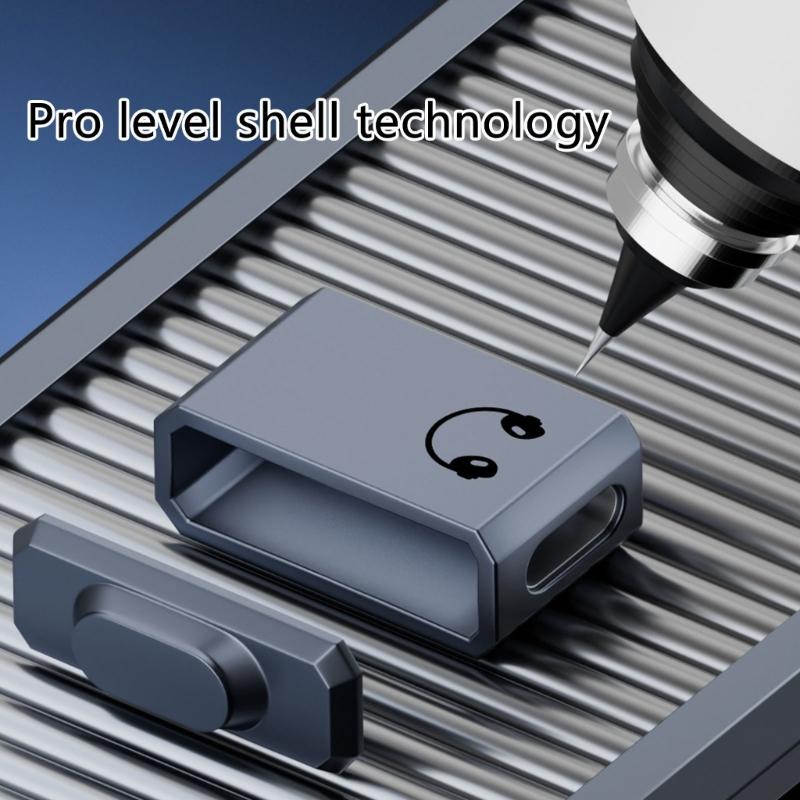 Typ-C-zu-8-Pin-Adapter Typ-C-Stecker auf 8-Pin-Buchse für Telefon 15 Serie und Pad Nicht für Ansteckmikrofone