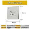Stainless Steel Infrared Sensor Exit Button Doorbell Switch Panel