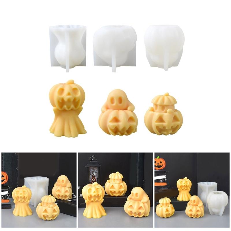 Candle Making Decorations Moulds 3D Delicate Candle Molds Silicone Craft Pendants Delicate Candle Mould Castings Moulds