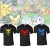 Pokemon Printed Cotton T Shirt For Women Summer Casual Top With Short Sleeves