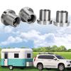 4pcs 2.717in Stainless Steel Trailer Bearing with Protective Buddy Bra Replacement