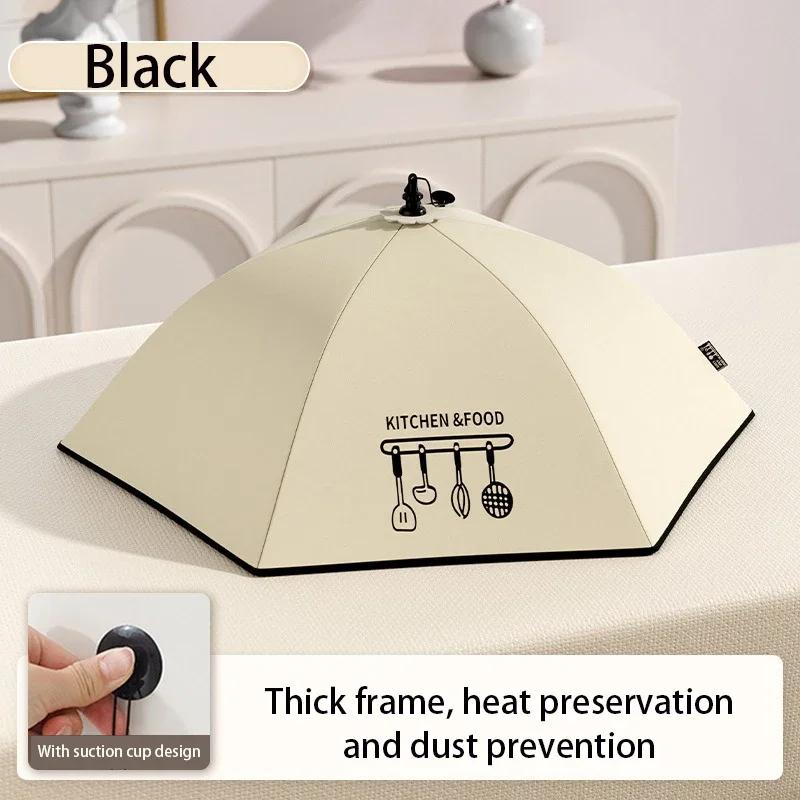 Food Insulation Cover Winter Folding Dustproof Dining-table Food Cover Rice Vegetable Utensil Cover Kitchen Gadgets Accessories 70cm