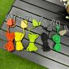 4/6M Adjustable Camping Tent Awning Wind Rope With Fastener Buckle Pulley Tensioner Ratchet Hangers For Lights