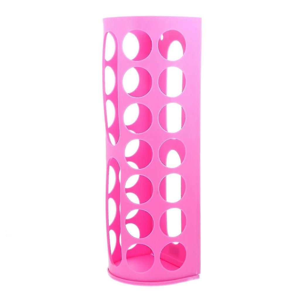 Vinyl Storage Rack 14-Holes Vinyl Roll Holder for Craft Room Wrapping Paper