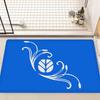New H-holland Logo Room Mats Anti-slip Absorb Water Long Strip Cushion Bedroon Mat Household Carpets