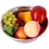 Hemoton Stainless Steel Rice Washing Bowl Kitchen Strainer Colander Bowl Fruit Vegetable Washing Basket for Rice Food Pasta Colander Drain Basket
