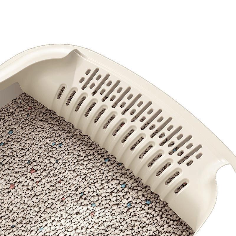 Halbgeschlossene geruchsdichte Katzen- und Hundetoilette