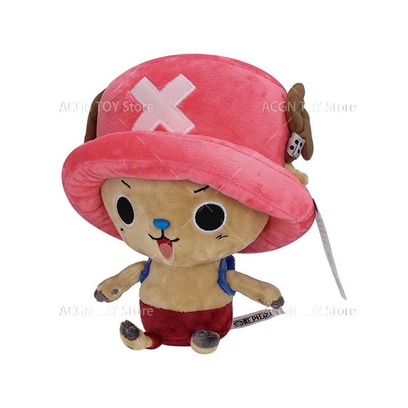4 Styles Original One Piece Plush Tony Chopper Cute Face Anime Plush Doll Cartoon Toy Best Gift 24Cm