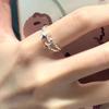 2024 Gothic Unisex Star Ring Set Punk Grunge Cross Star Woman Man Jewelry Hip Hop Party Street Ring Accessories New Gift