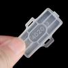 50PCS Waterproof Transparent Display Identification Box Cable Tie Marker Tag Cable Sign Cards Label