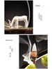 Chinese Wealth-Attracting Water Fountain with Fish Tank - Creative Ornament for Home or Office