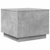 VidaXL Table Basse avec Lumières LED, Bout de Canapé, Table d'Appoint, Meuble de Salon Salle de Séjour Intérieur, Moderne, 839871