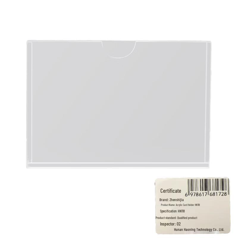 Zhenshijia Acrylic Card Holder