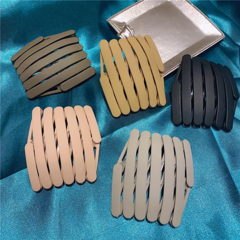 

Складная ретро-повязка на голову Morandi: Женский дорожный аксессуар и средство для умывания лица, летняя заколка для волос во французском стиле