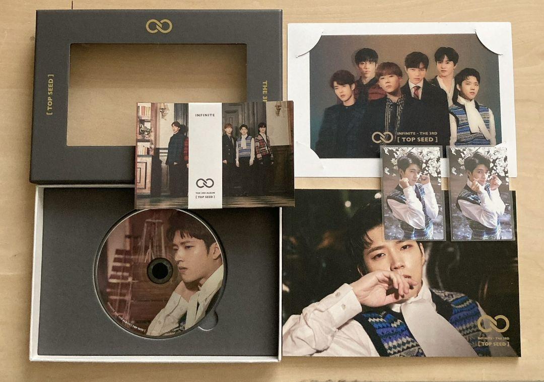 

[USED] INFINITE Album TOP SEED Woohyun Trading Card Photobook