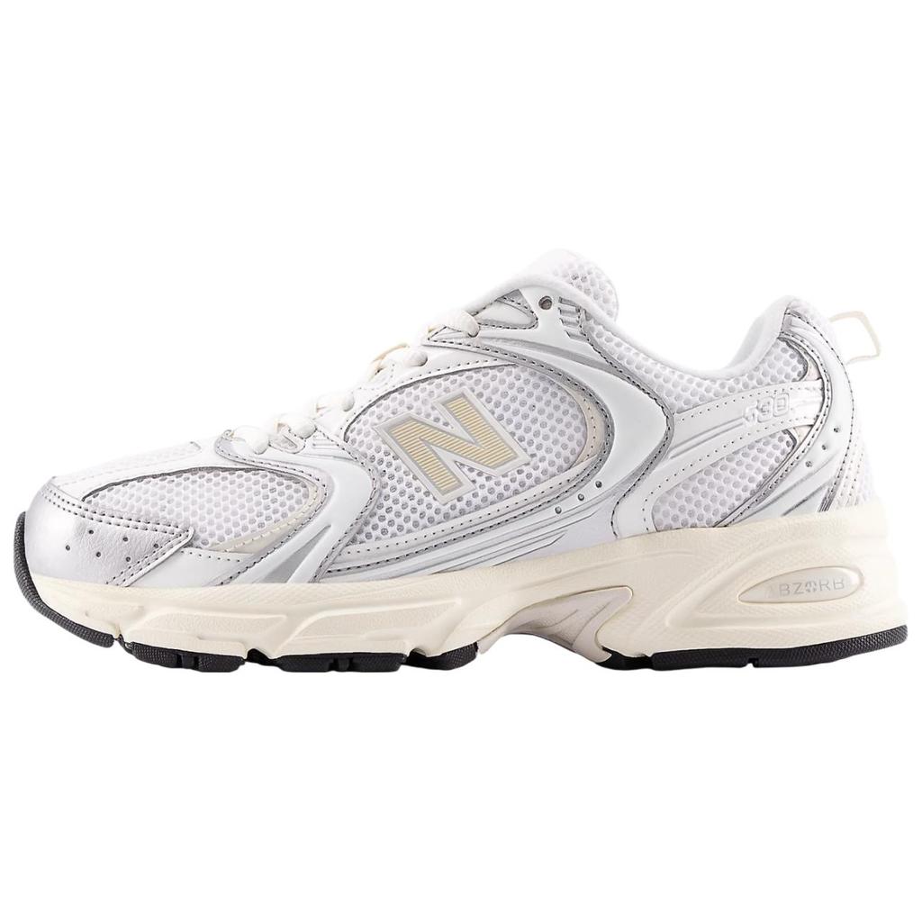 New Balance 530 Sølv Metallic Lerret Unisex Sneakers U530ESB