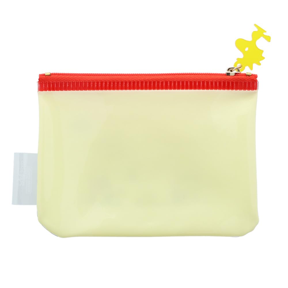 Sunstar Stationery Snoopy Pouch Clear Mini Peanuts Snoopy Friends Ivory S2331209 &