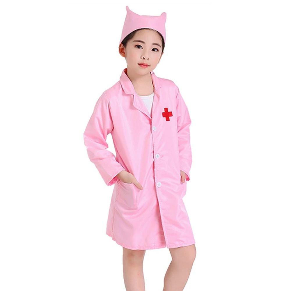 Professional Nurse Costume Set Doctor Nurse Cosplay Medical Scrubs  Costume Party