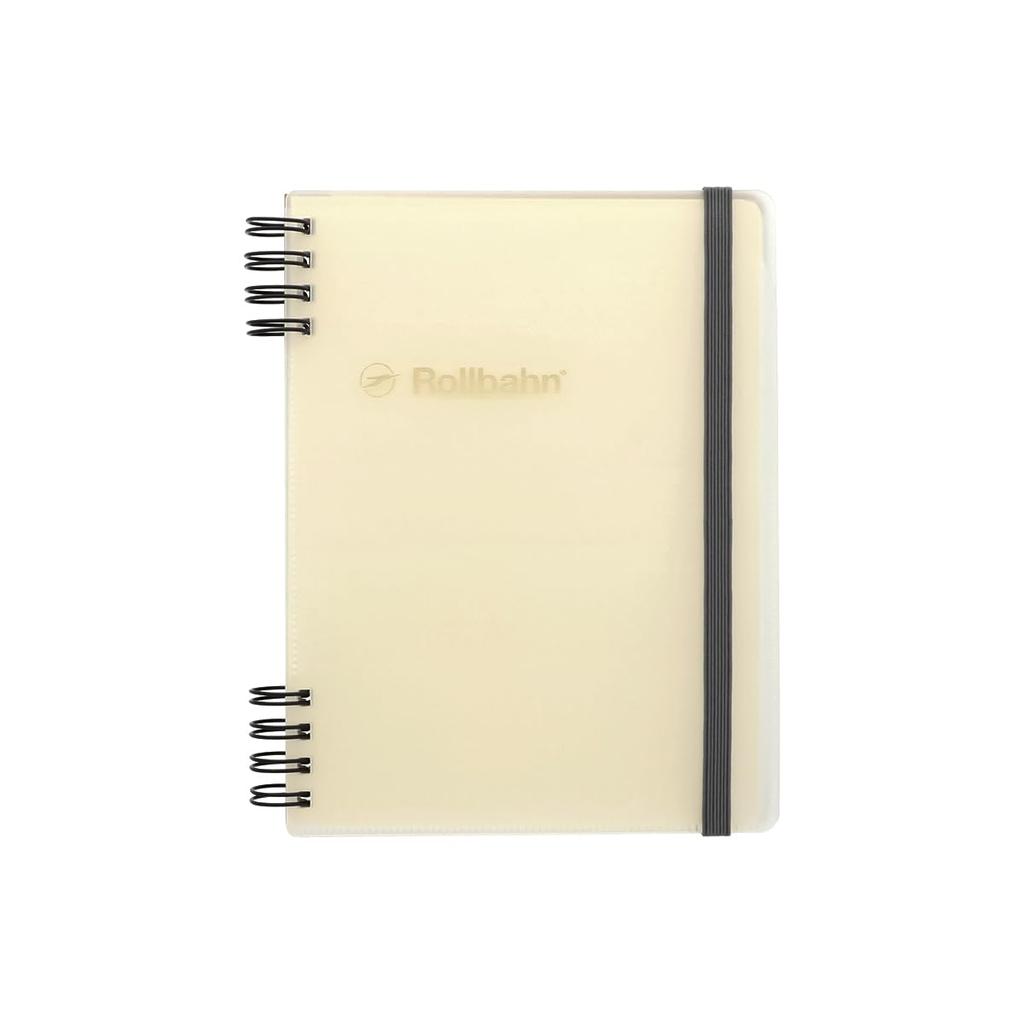 [Traveling Rollbahn] [Delfonics] Rollbahn Flexible Cover 360° Clear Pocket L (Clear)