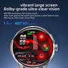 4G LTE Smart Watch with 1.6  Touch Screen HD Display, Pull Out Rotating Camera, NFC Access Control, Long Battery Life,