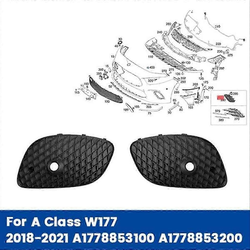 Car Front Bumper Fog Light Cover Bezel Trim A1778853100 Left