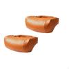 Almohada Reposacabezas de Cuero Nappa Transpirable para Coche Acolchado Suave y Cómodo Soporte para el Cuello