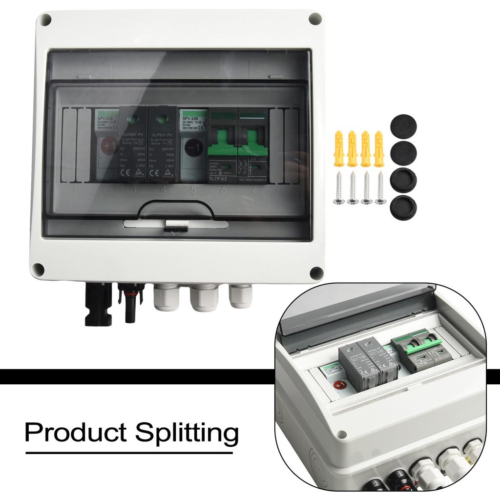 Practical High Quality PV Combiner Box For PV Plants For Residential Rooftop Protection Replacement Waterproof