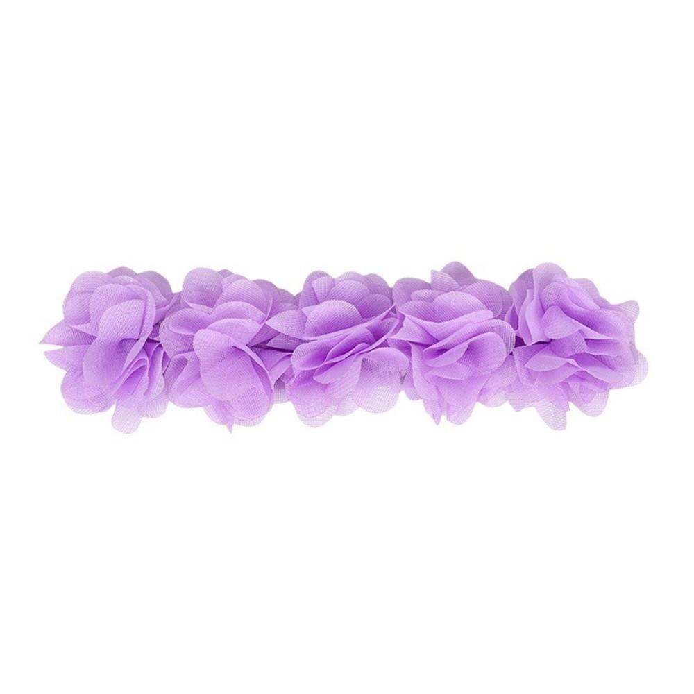 Chiffon Flower Baby Headband Elastic Hairband Soft Headwear  for Kids Children Newborn Toddler