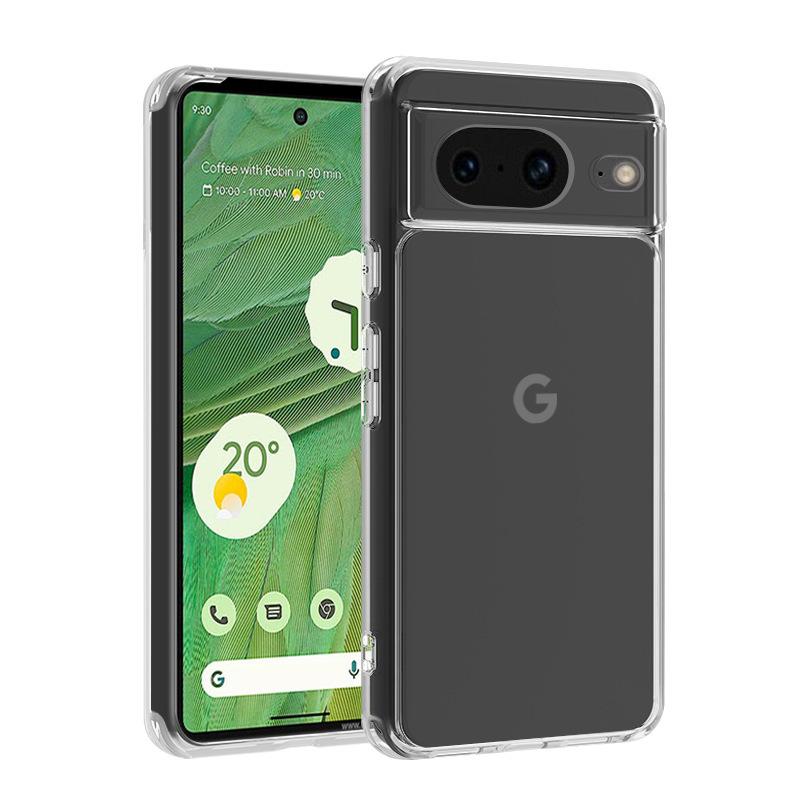 Applicable Pixel 11pro Mobile Phone Case Transparent Scratch-proof Two-in-one Google 10proxl Bayer Anti-yellow Hard Case