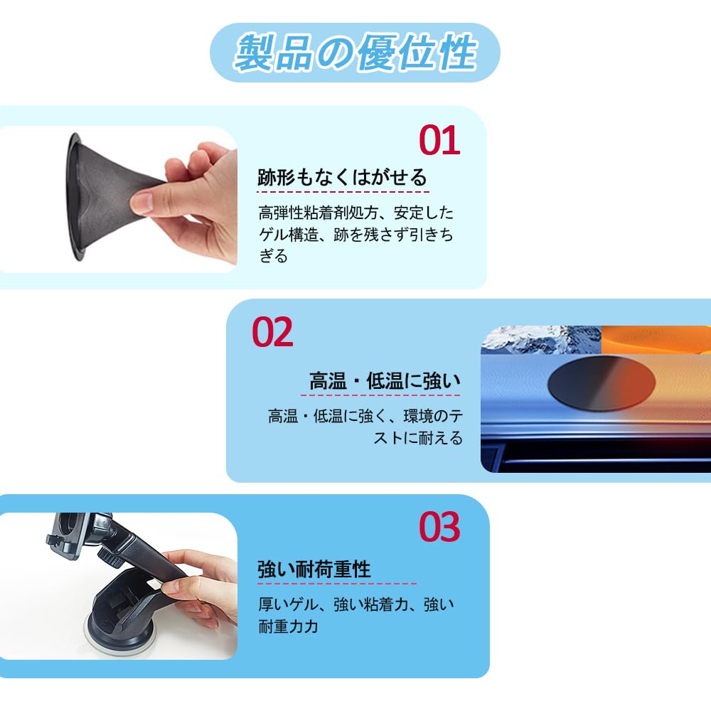 UrbanPulse Suction Cup Base, Car Suction Cup, Suction Cup Base,
