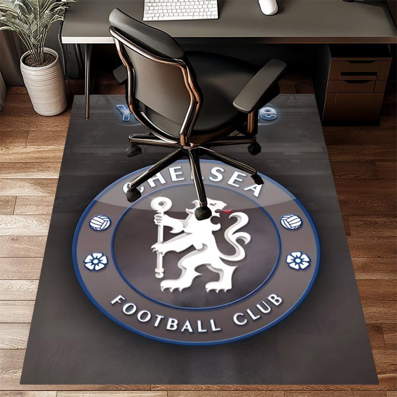Custom C-Chelsea Mat Personalized Name, Polyester Washable Indoor Entryway Rug, Gift for Christmas, Easter, Thanksgiving Day
