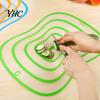 Plastic Chopping Block 4Pcs Chopping Blocks Frosted Non-slip Transparent Cutting Boards Breadboard for Kitchen