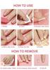Coslifestore 96 Press On Nails | Coffin Shape Nail Tips (Peaches and Pinks)