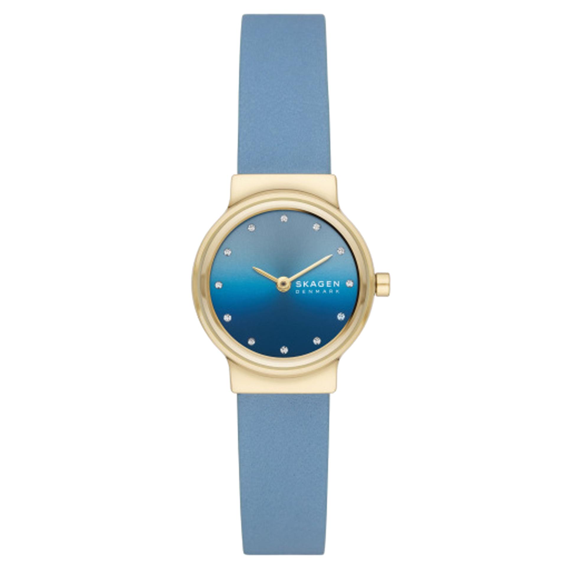 SKAGEN Freja Lille Blue Leather mm