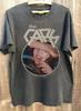 Koszulkę T-shirt Unisex z krótkim rękawem w kolorze węgla drzewnego z nadrukiem The Cars Band Album 1978 Tour dla mężczyzn i kobiet