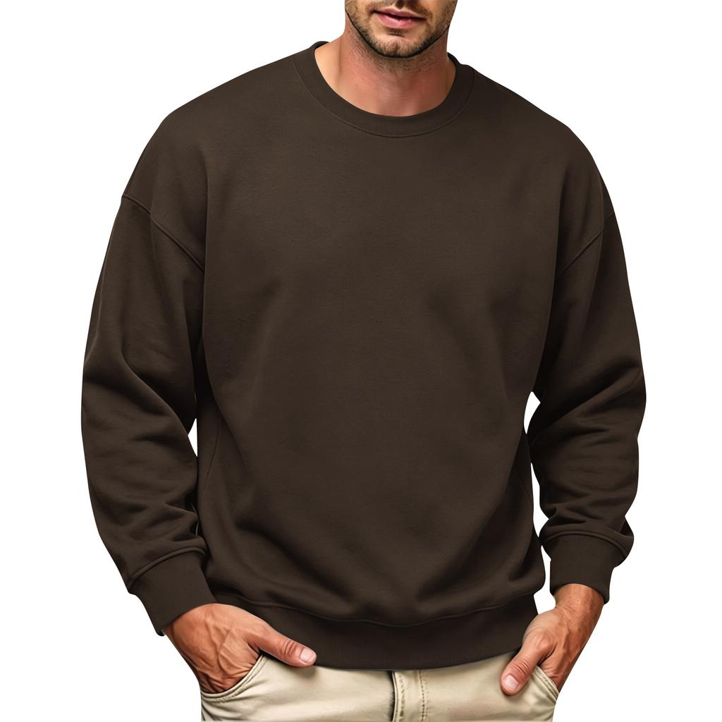 Men's Winter Neck Sweatshirt for Casual Everyday Wear