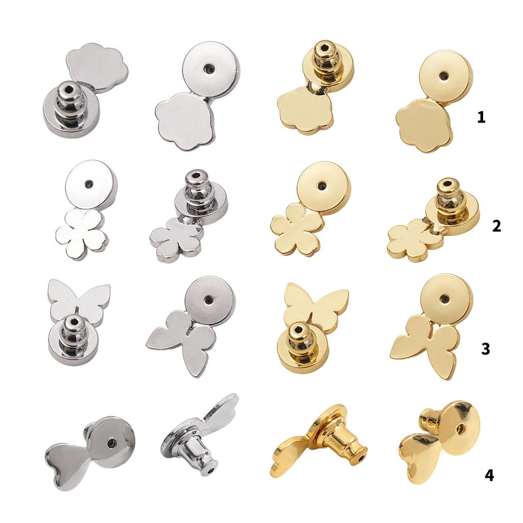 Secure Heavy Earring Support Backs For Droopy Earlobes Adjustable Silicone Earring Backings Comfortable Hypoallergenic Jewelry Accessories